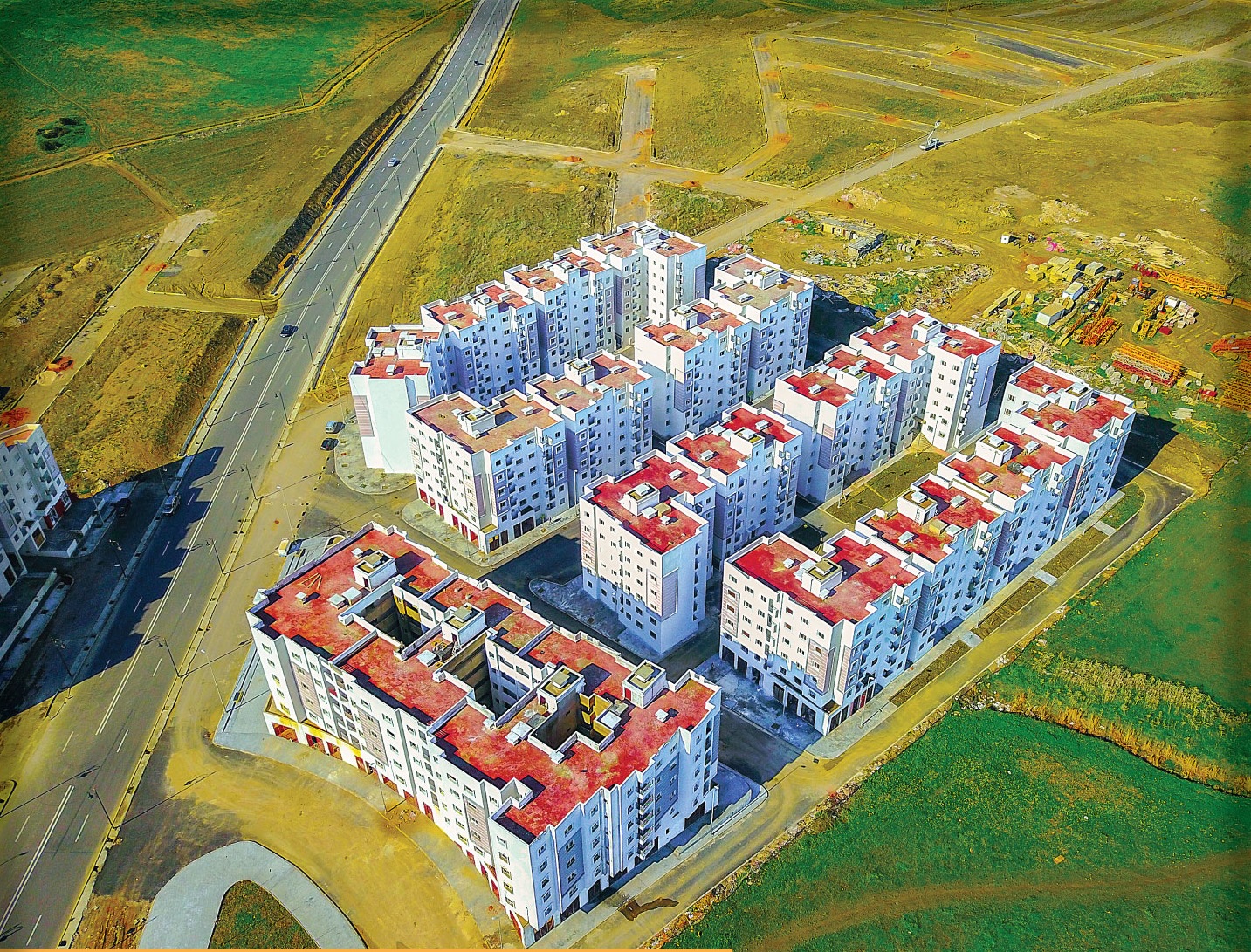 Vue aérienne du programme DIYARI